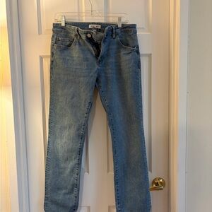 Warp + Weft Light Blue Denim Jeans